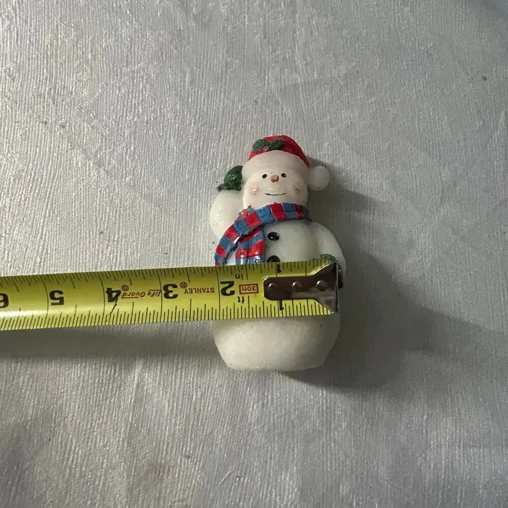 Snowmen candles